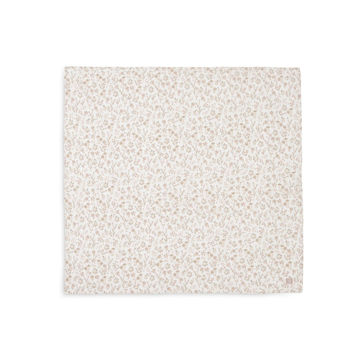 Lot de 2 langes gaze de coton 115 x 115 cm Bloomy couleur unique, JOLLEIN