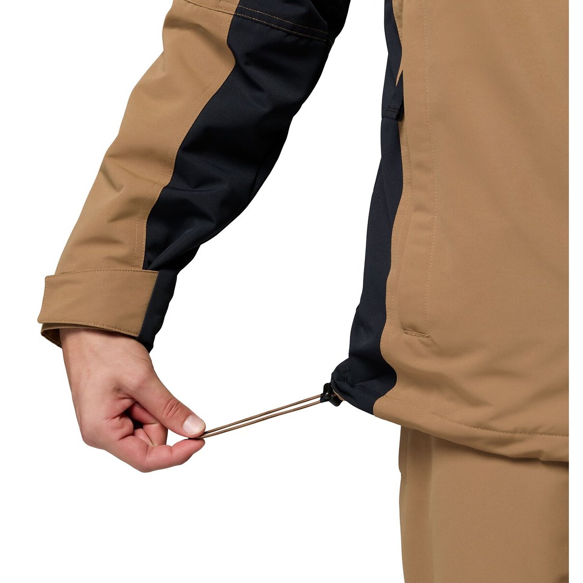 Manteau 3 en 1 avec polaire amovible marron/noir, COLUMBIA