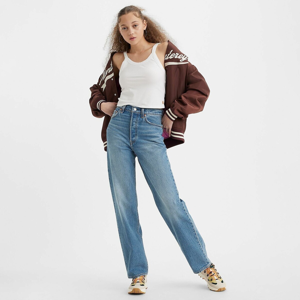 Jean Ribcage Full Length dance around, LEVI'S