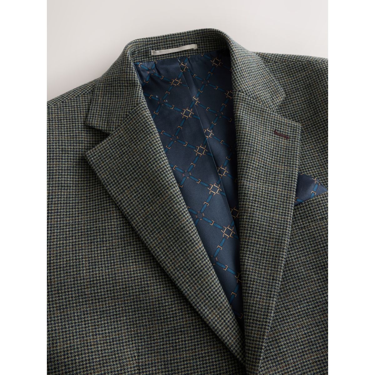 Veste regular en laine mélangée nova fides vert, NEXT