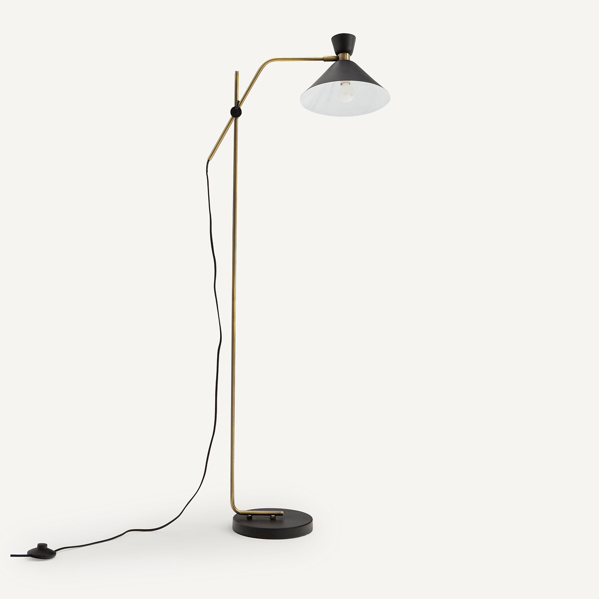 Lampada ottone invecchiato Zoticus ottone invecchiato, AM.PM