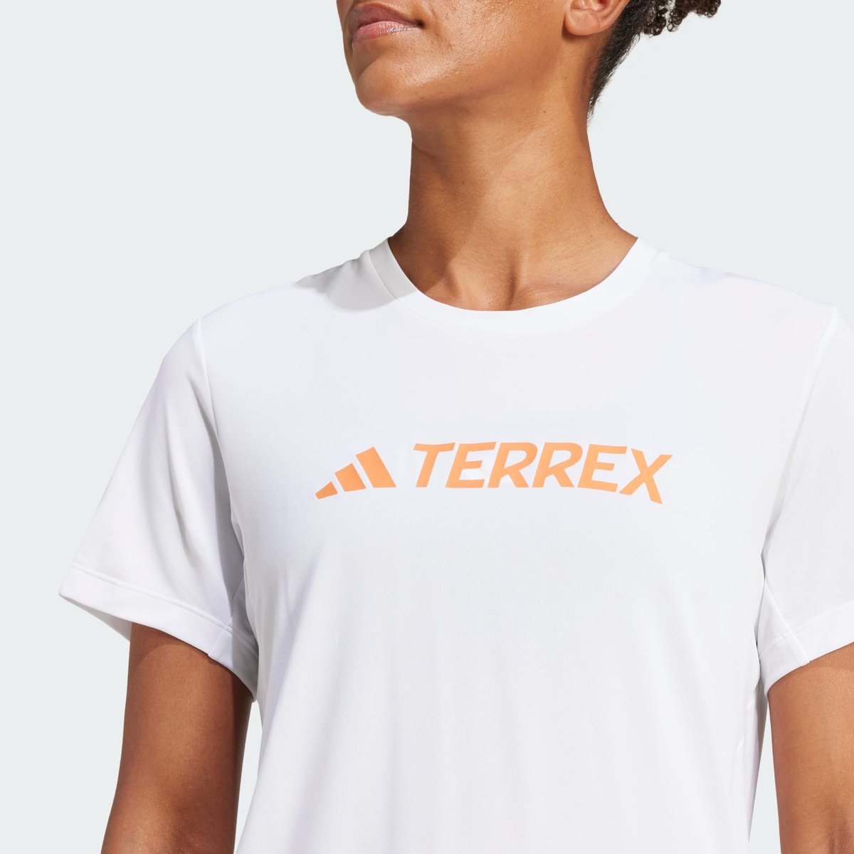 T-shirt Terrex Multi Climacool Logo Tech white, adidas Performance