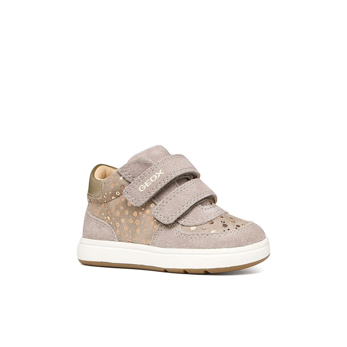 Zapatillas con velcro, BIGLIA beige , GEOX