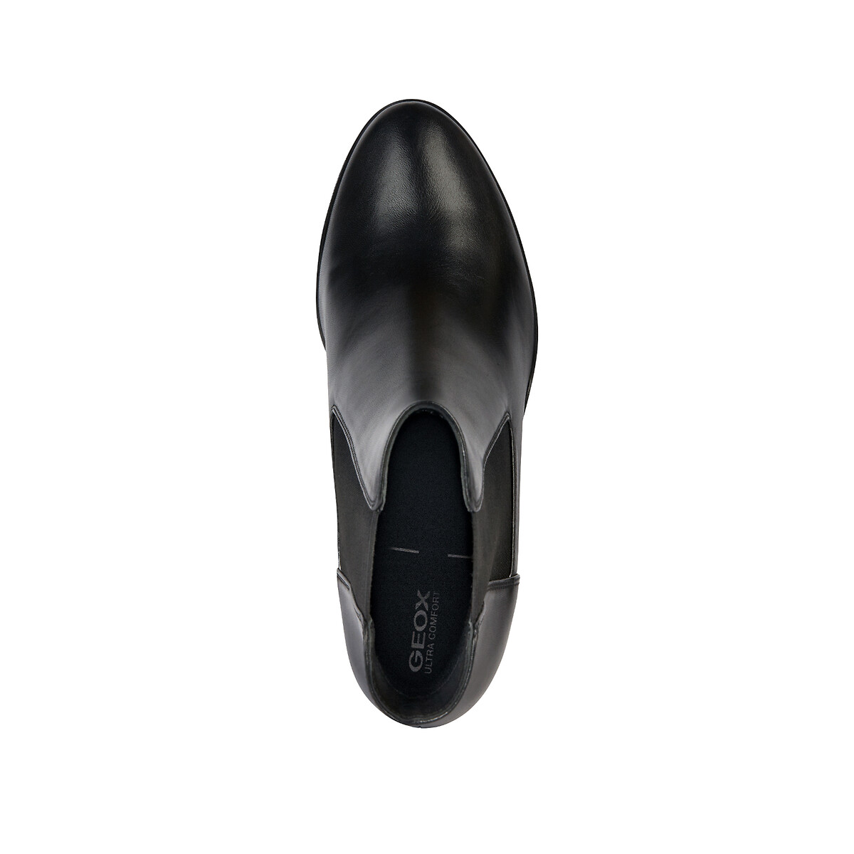 Bottines élastiquées à talon Walk Pleasure noir, GEOX