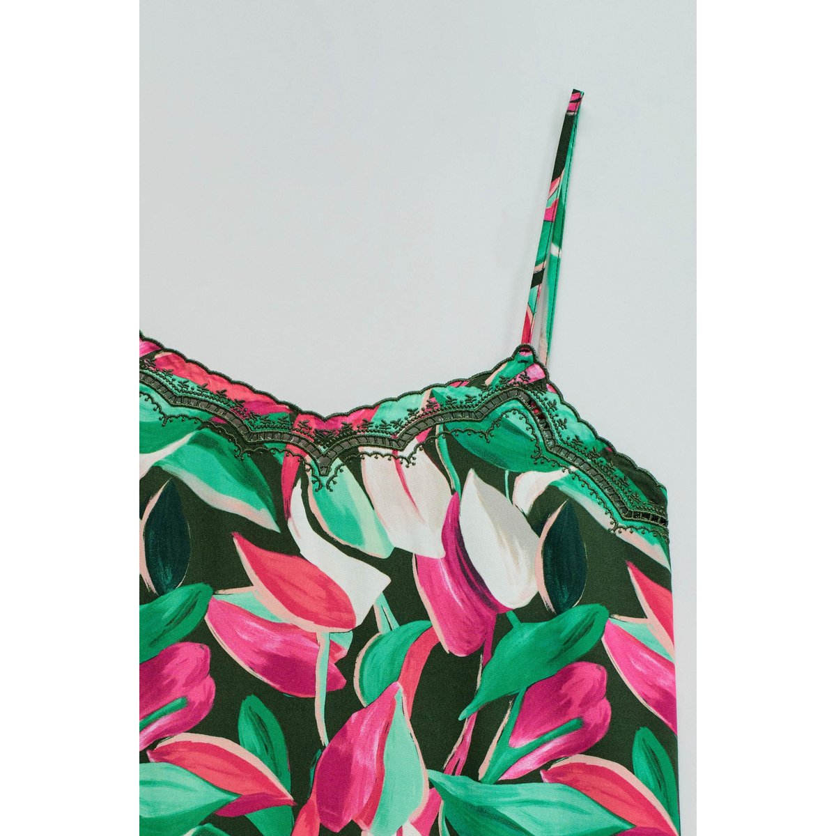 TOP AVEC MOTIF FLORAL rouge, SALSA JEANS