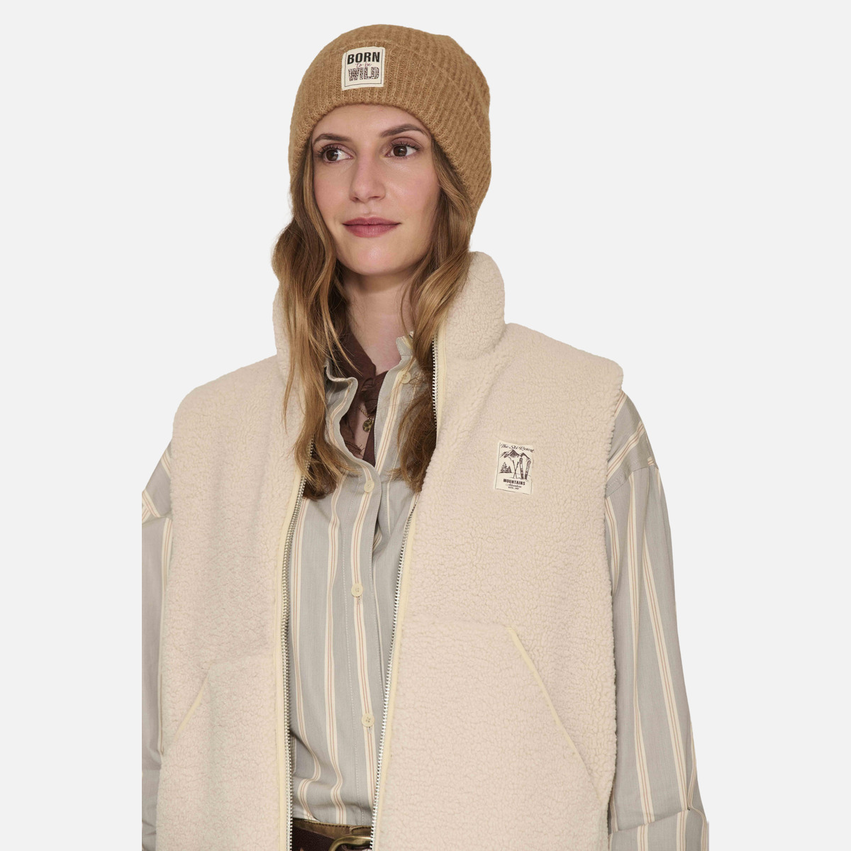 Gilet GALIO natural, MKT STUDIO