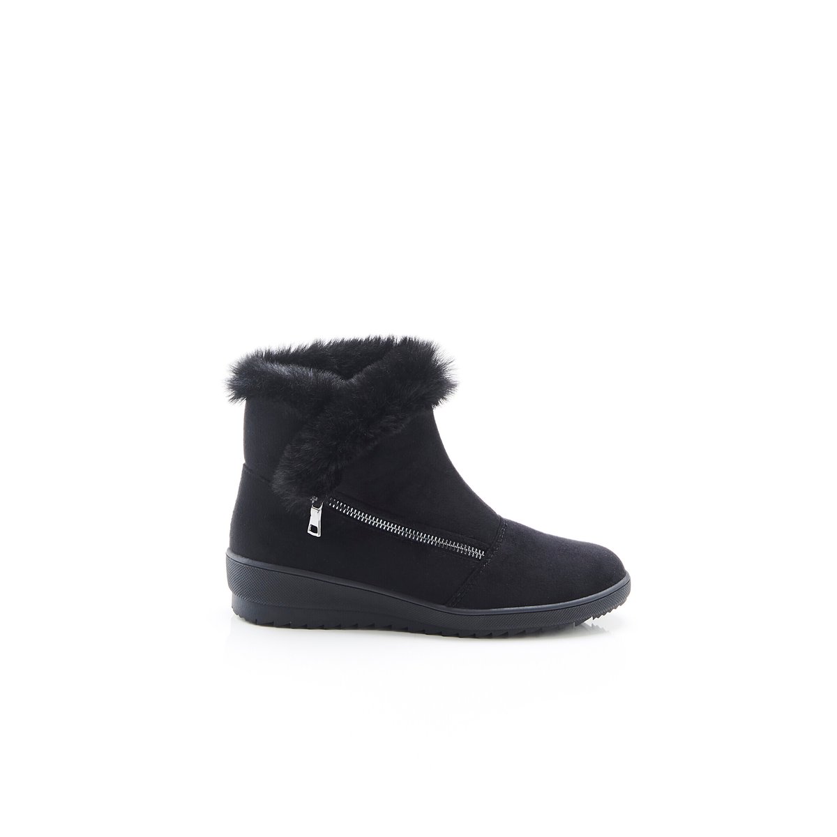 Boots Thermolactyl glissière latérale bleu noir, DAMART