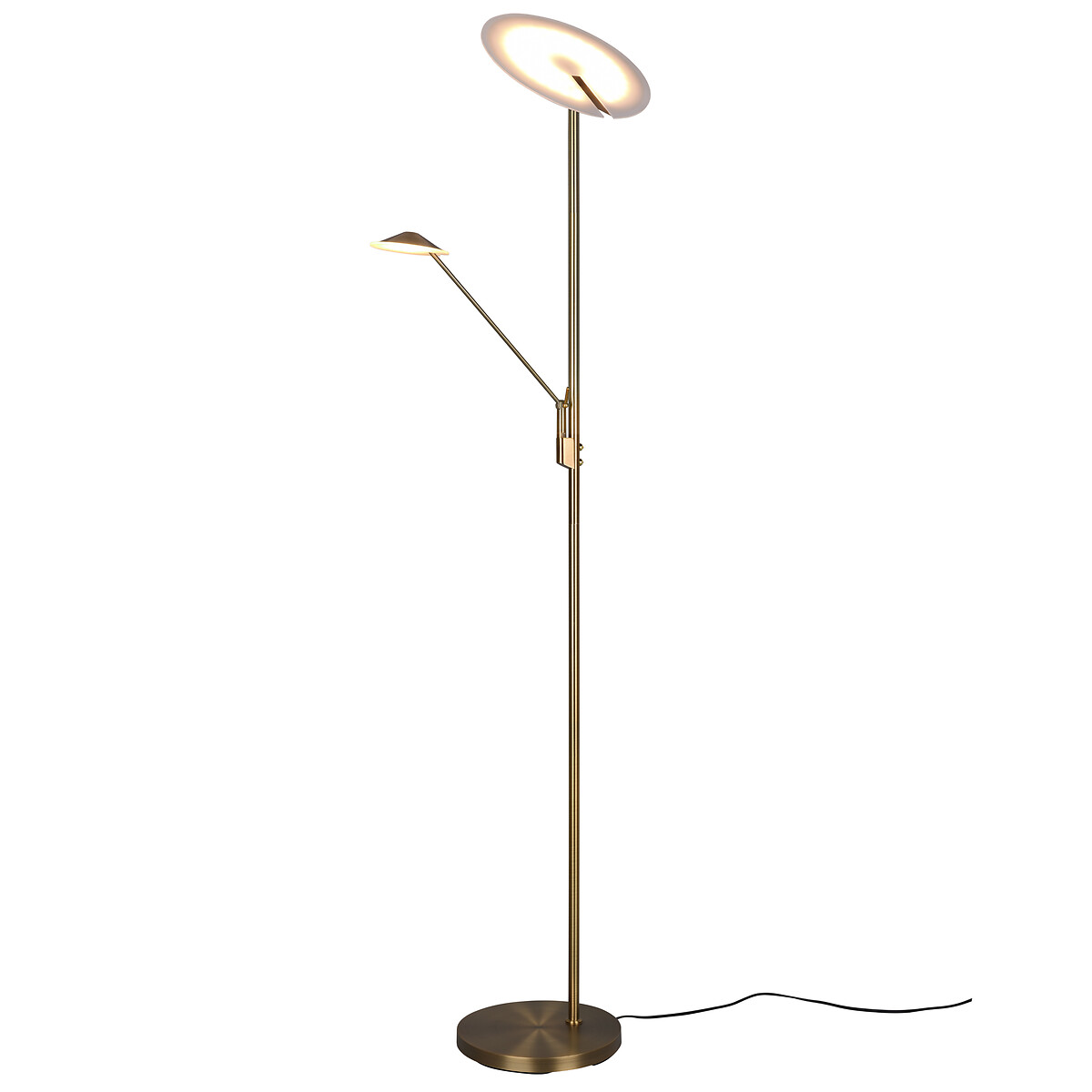 Candeeiro de pé Brantford, TRIO Lighting bronze, TRIO LIGHTING