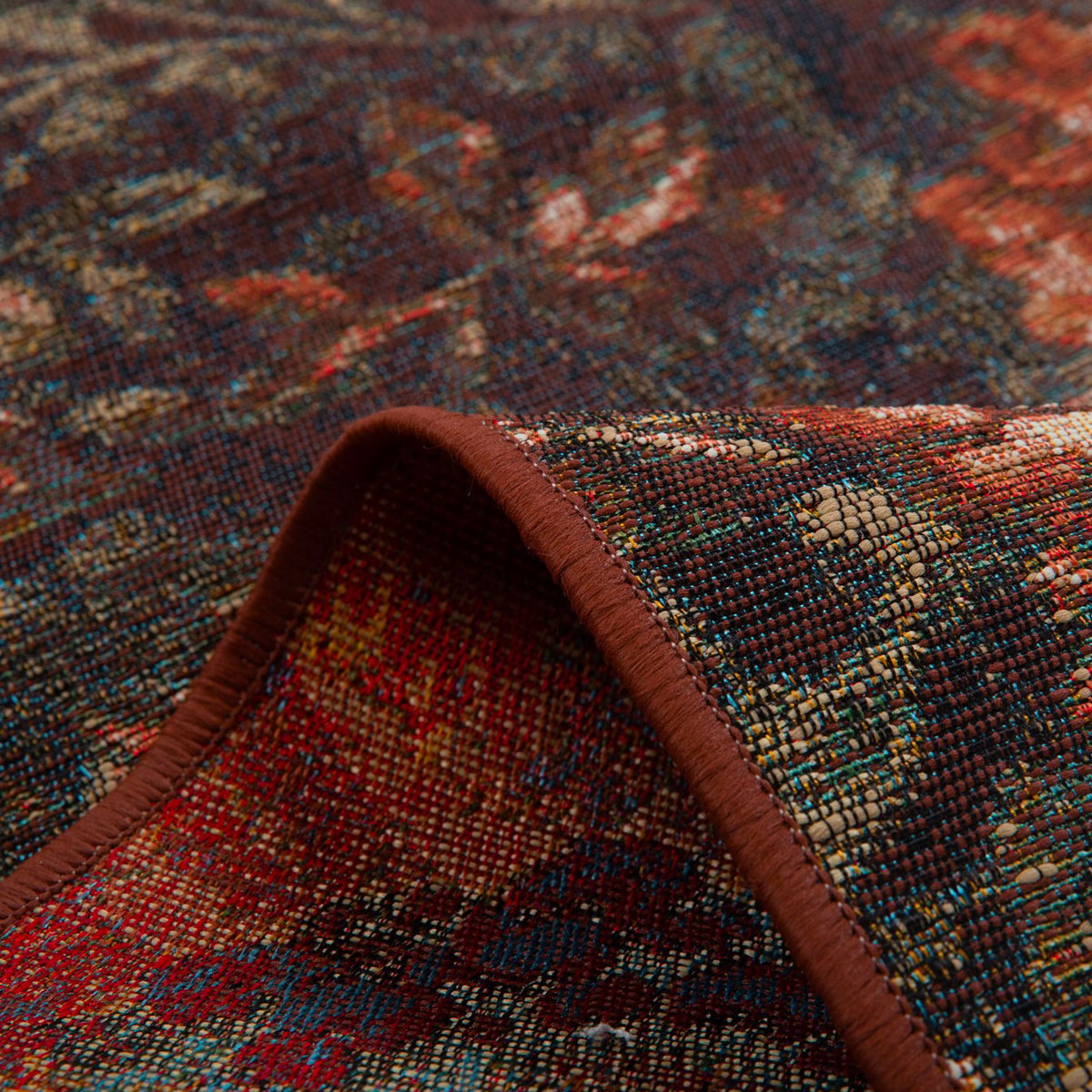 Tapis extérieur fleuris LIDO multicolore, NAZAR RUGS