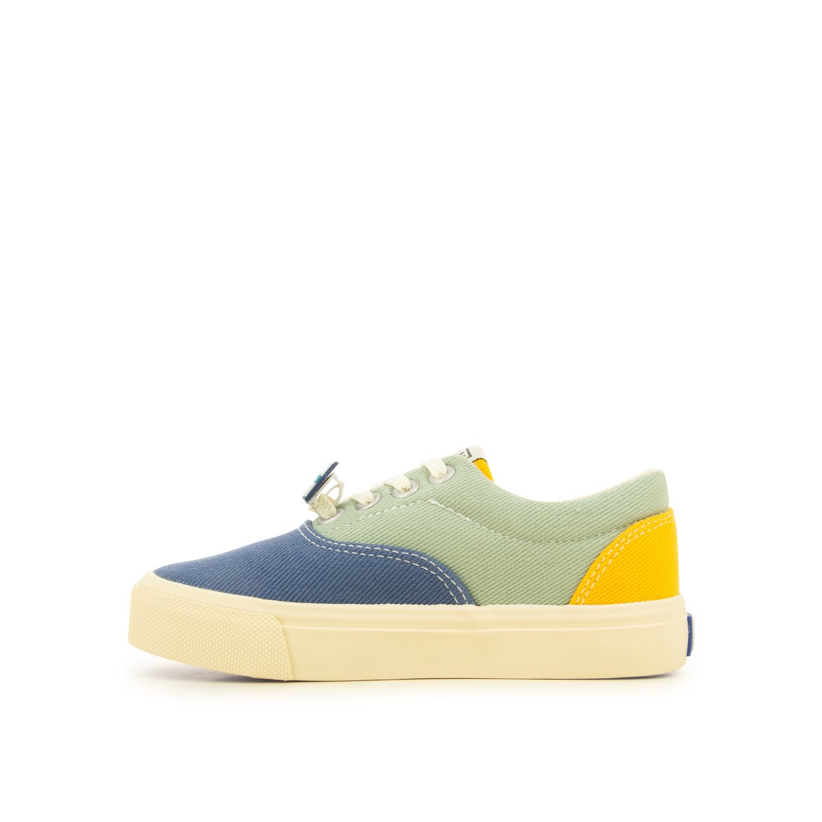 Basket à Lacet SKATE ELAST bleu, BONTON