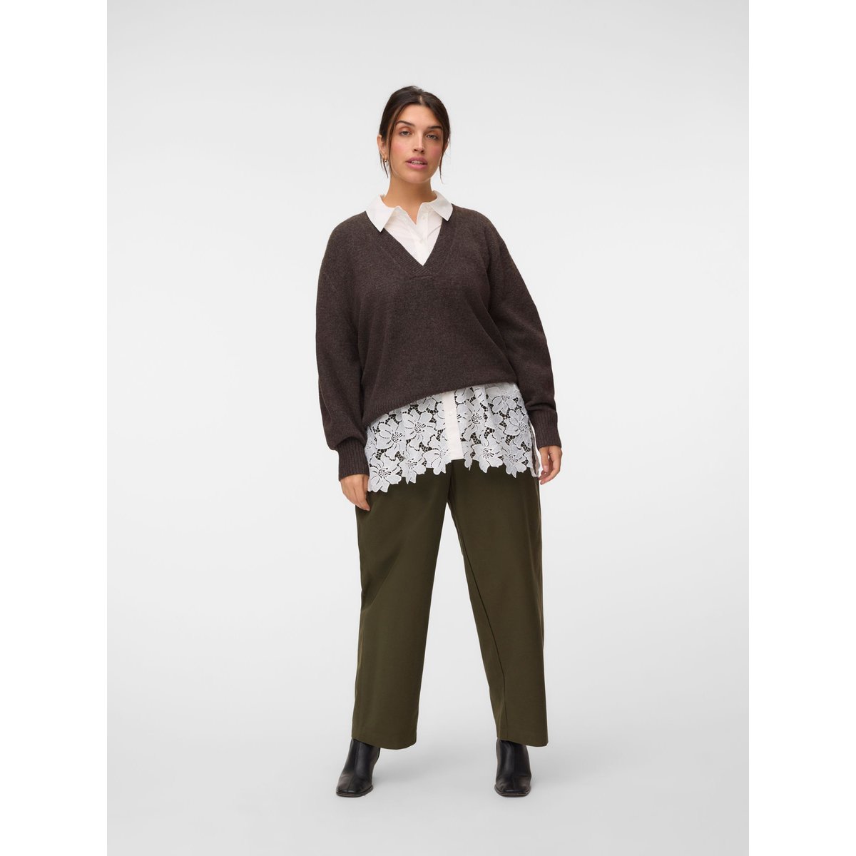 Pull En Maille chocolate torte, VERO MODA