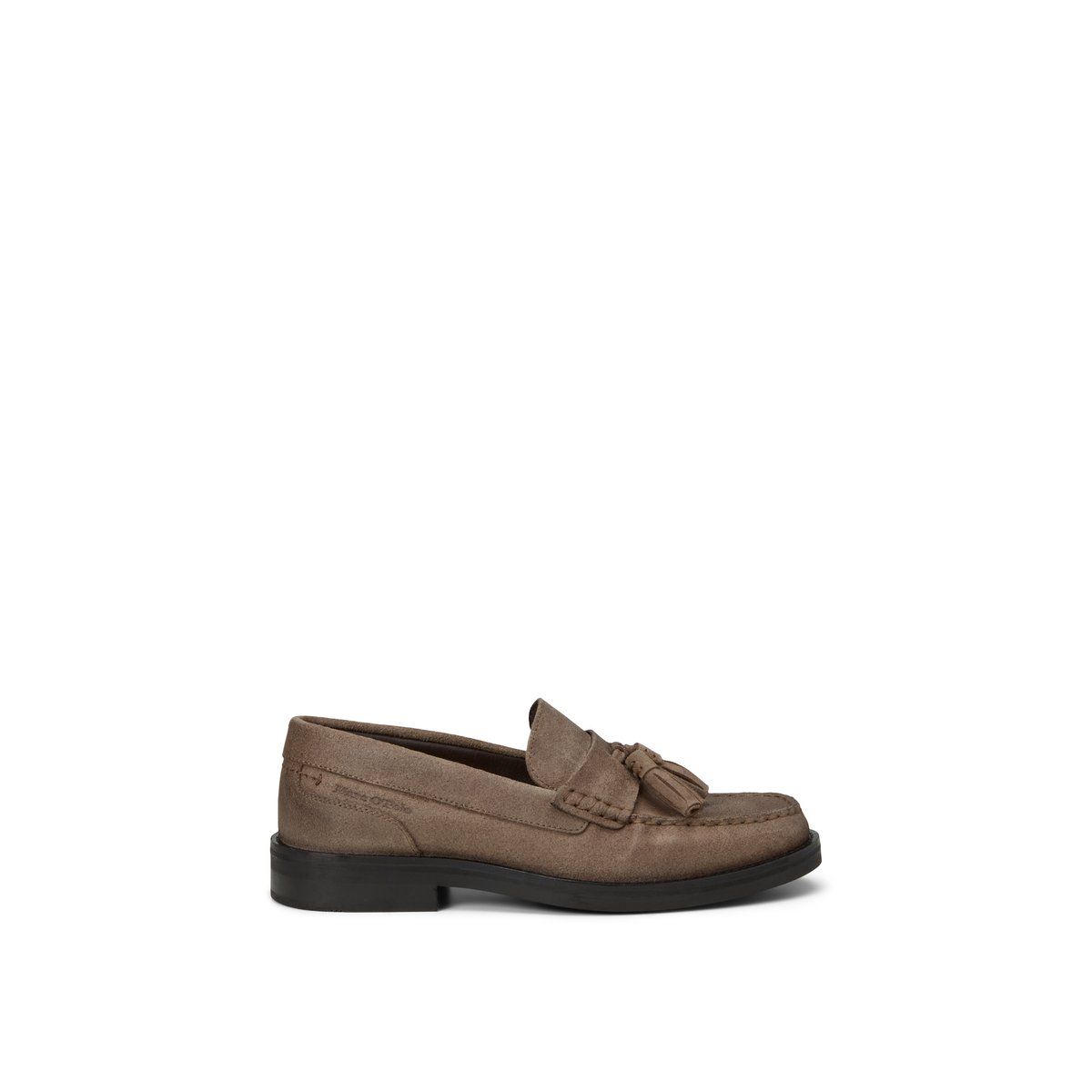 Mocassins modèle Michael en cuir velours ciré marron, MARC O'POLO