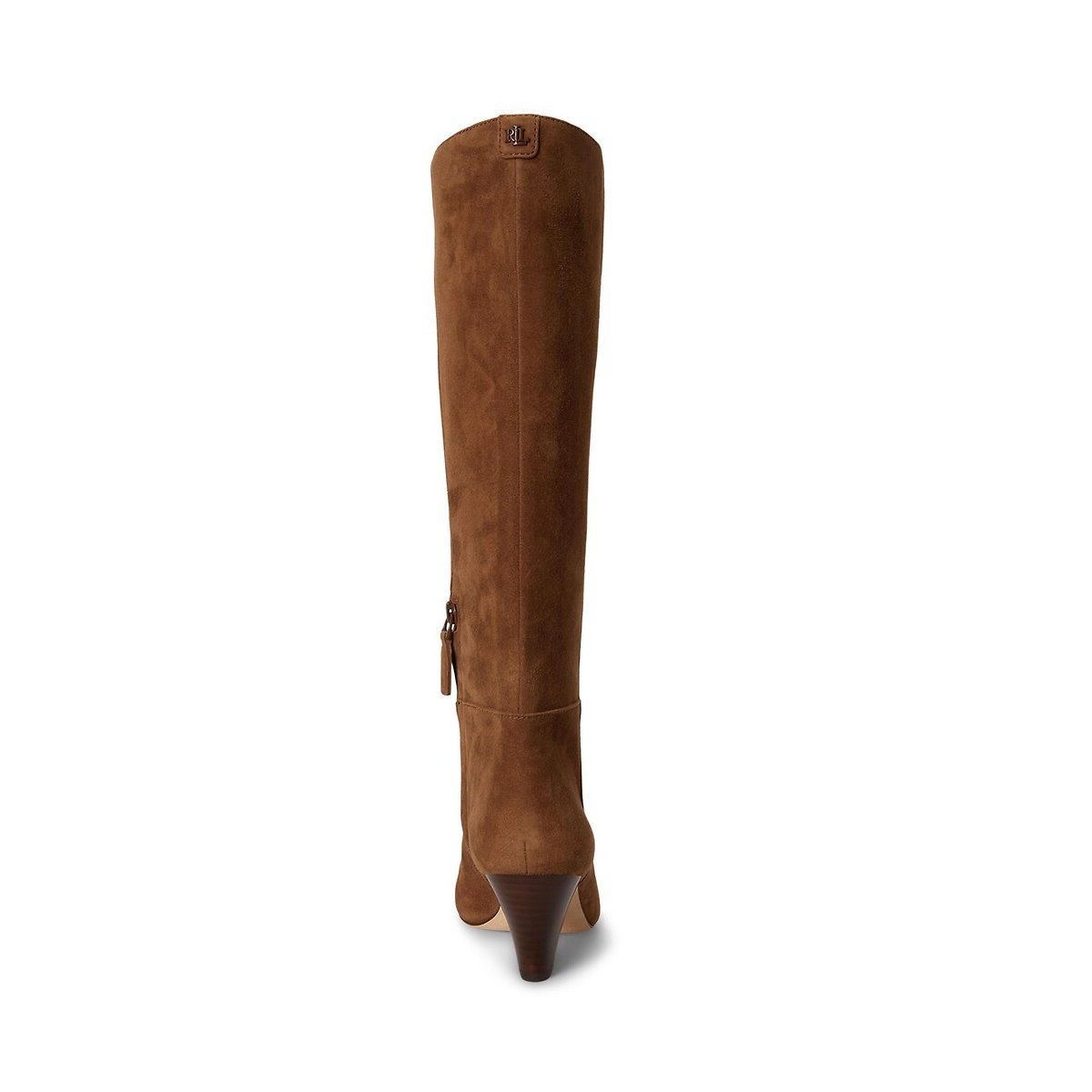 Bottes à talons, en cuir suédé, EMERSYN camel, LAUREN RALPH LAUREN