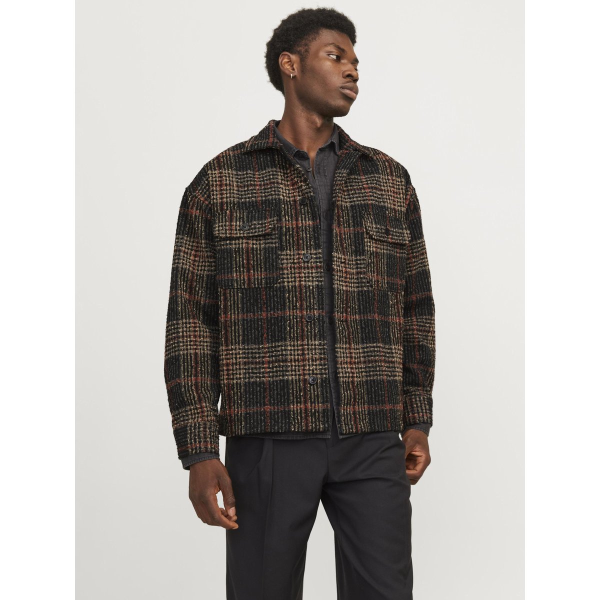 Surchemise black, JACK & JONES