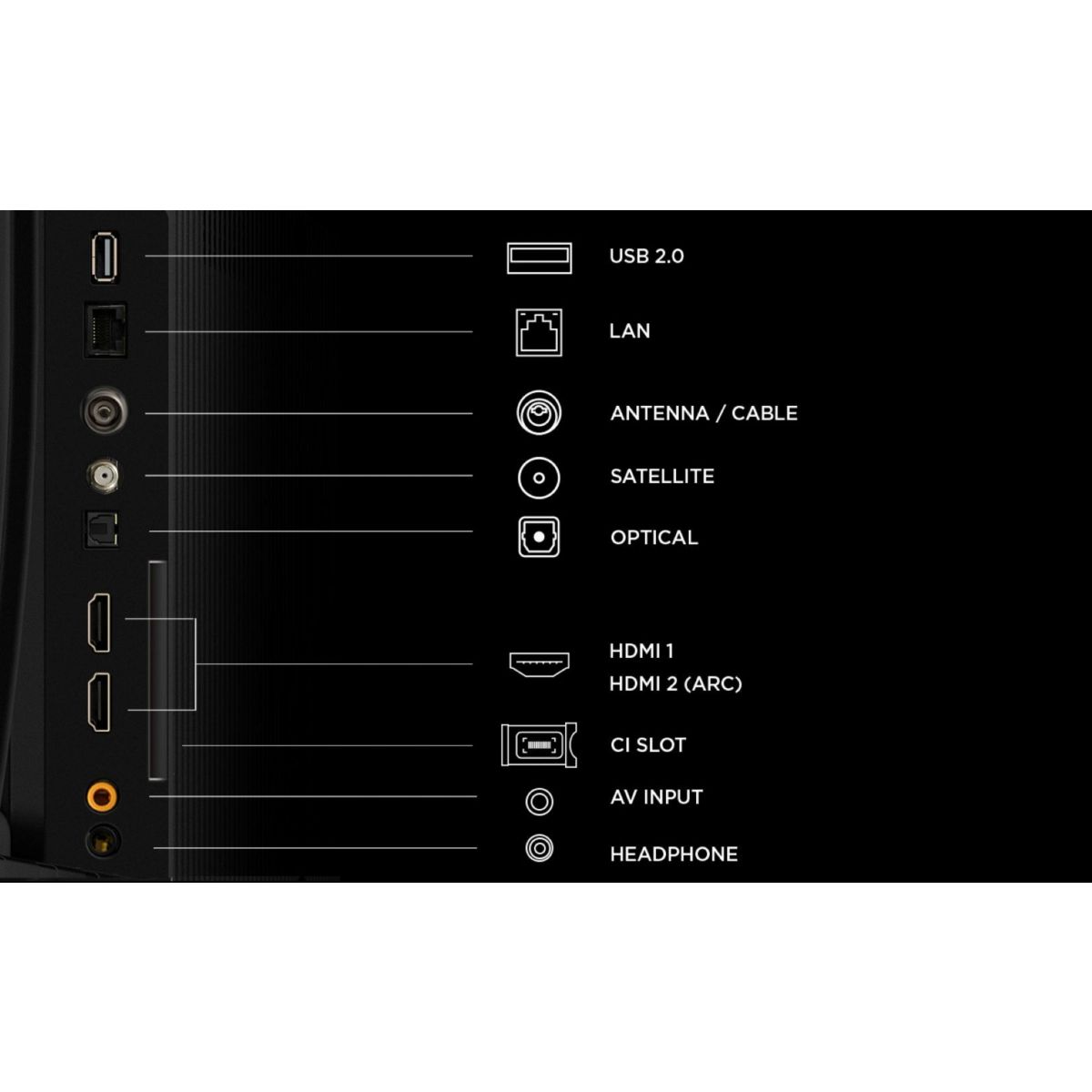 TV QLED 50S5L (2026) 50" (127 cm) couleur unique, TCL