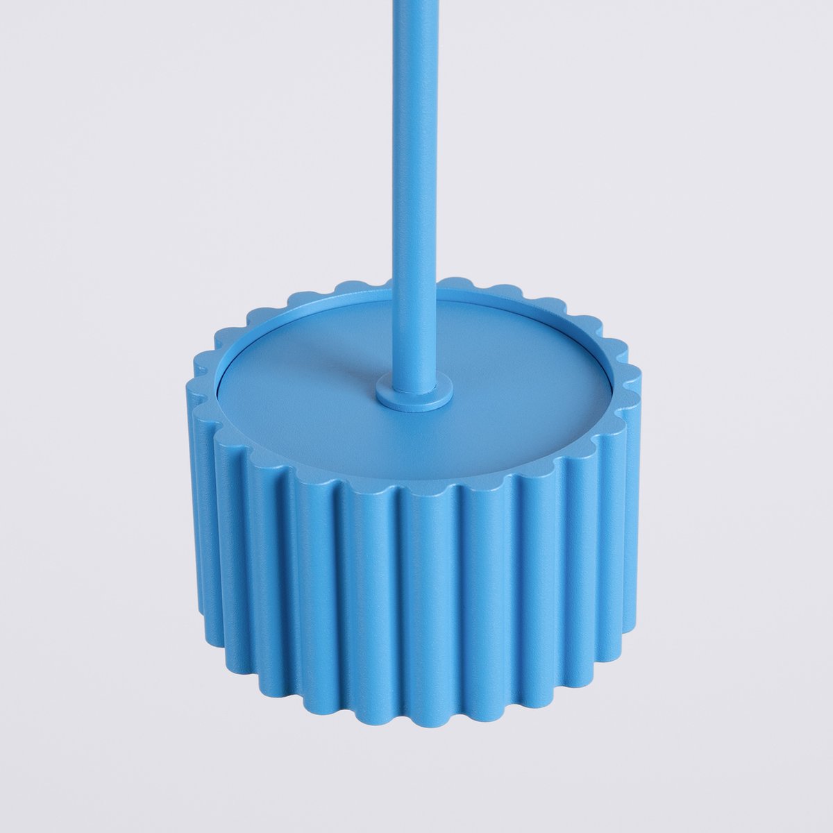 Suspension Aluminium Bleu Gx53 1 AURA bleu, EDEN