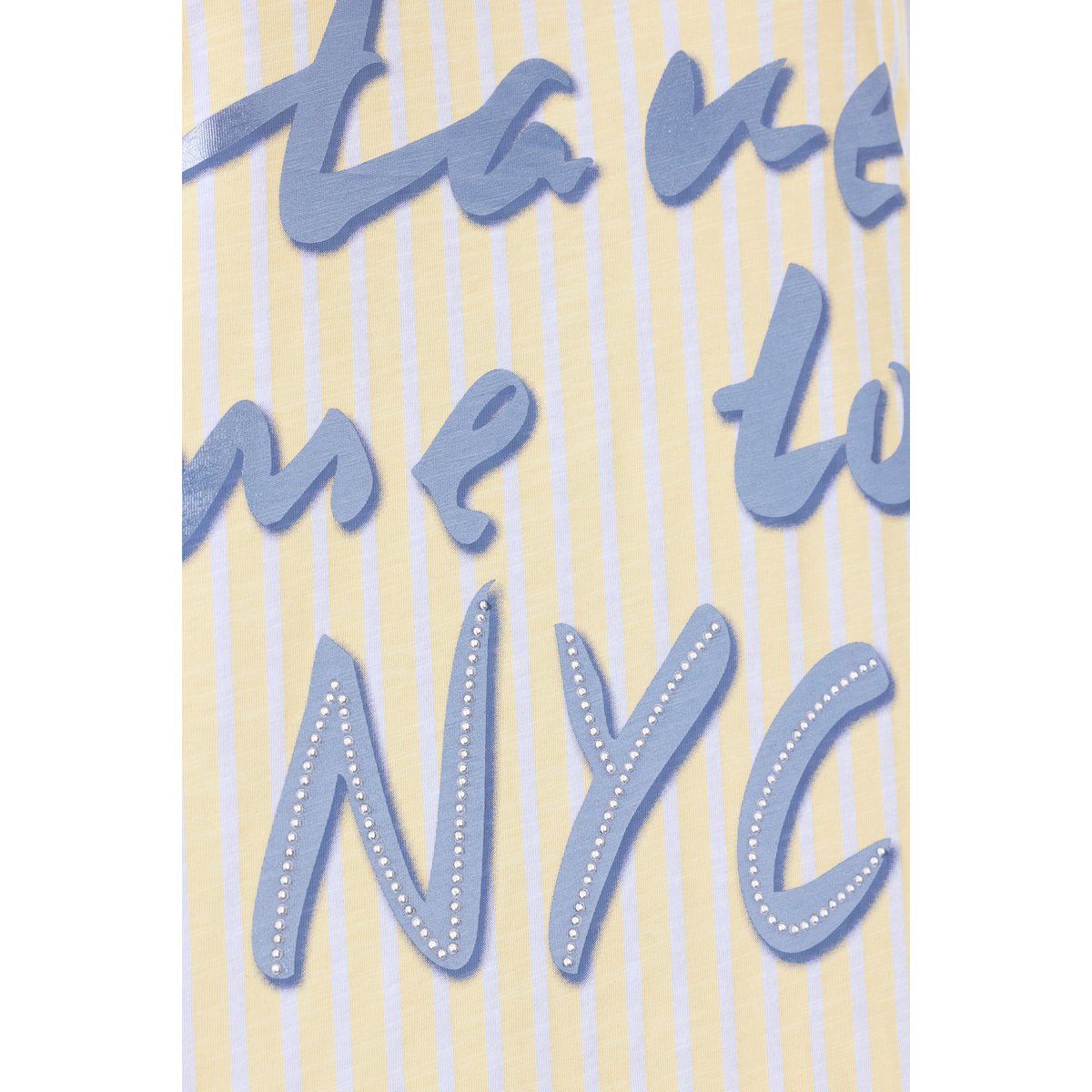 T-shirt imprimé NYC, coupe Classic Fit blanc neige, ULLA POPKEN