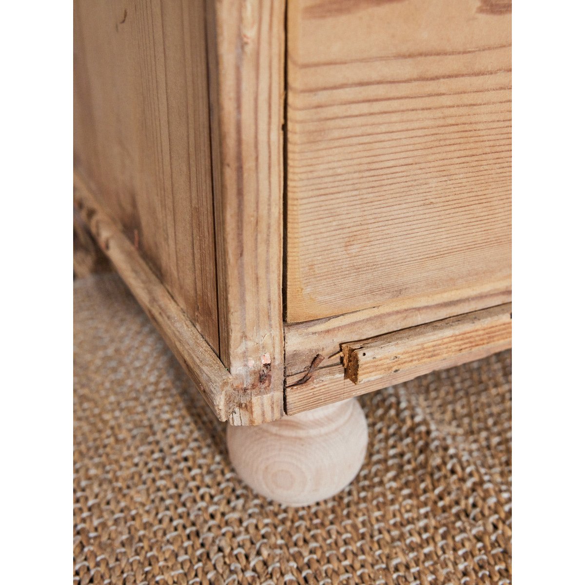 Commode anglaise en bois Garance N°550 - Bon état bois clair, DEBONGOUT