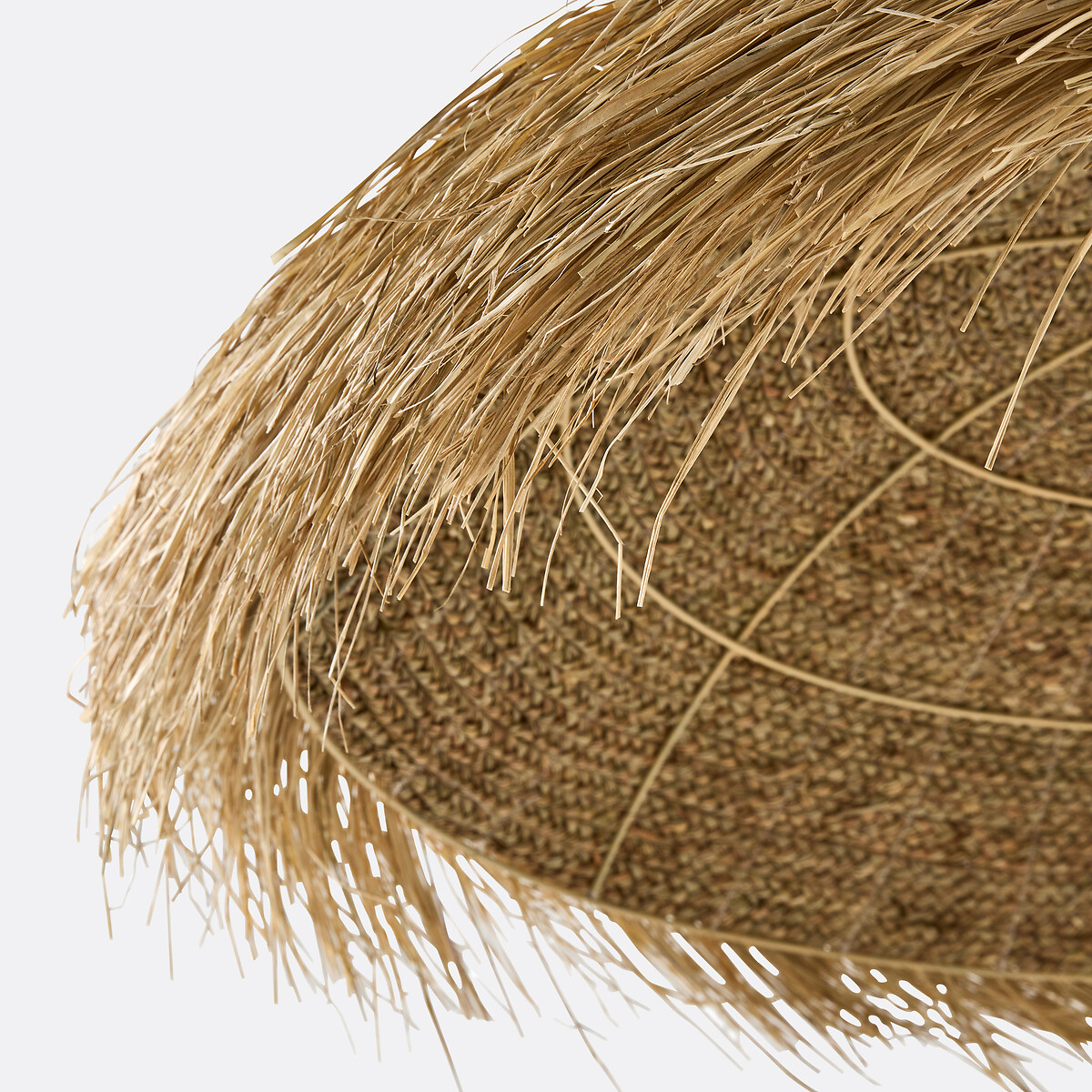 Samaï 80cm Diameter Panama Fibre Ceiling Light natural, LA REDOUTE INTERIEURS