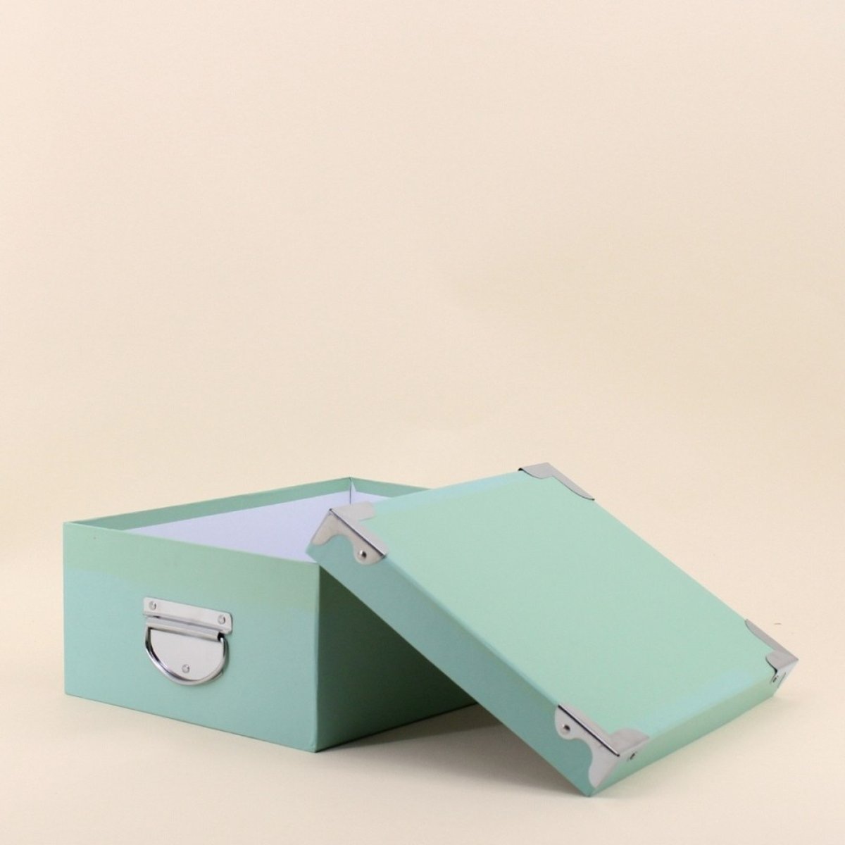 Set de 6 boites de rangement vert, ORNAMI