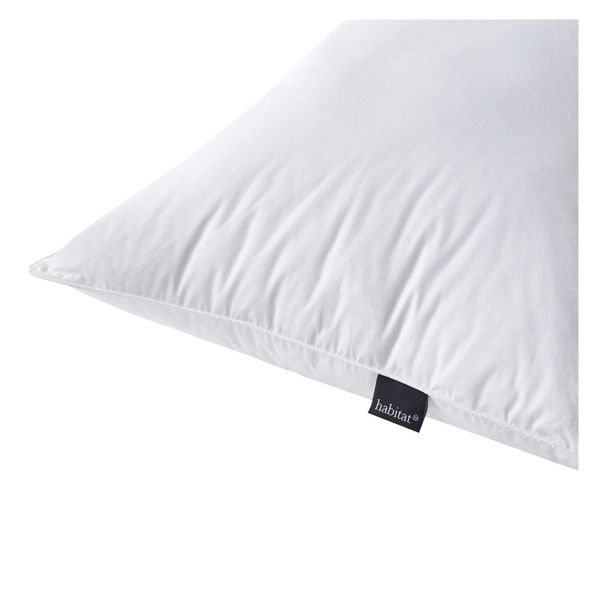 Oreiller tissu, tissu ESPRIT DUVET blanc, HABITAT