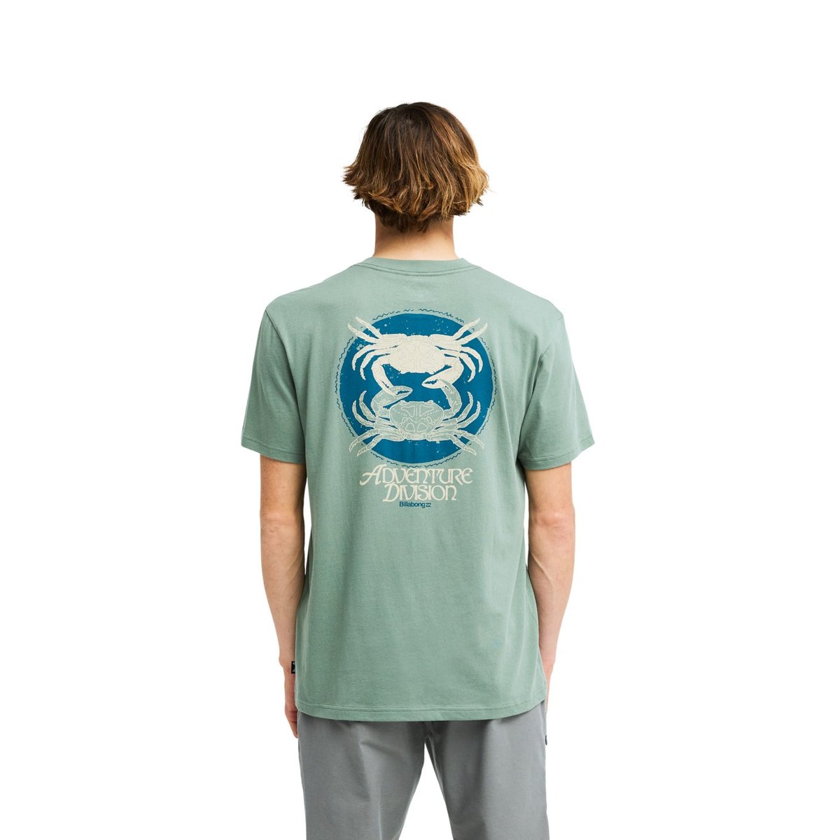 T shirt manches courtes FAUNA vert laurel wreath, BILLABONG
