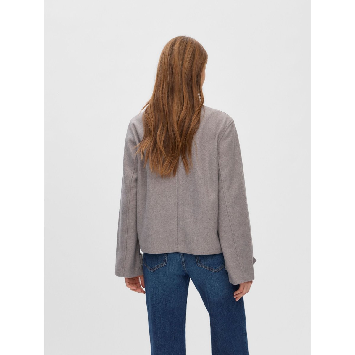 Manteau grise - driftwood 1, VERO MODA