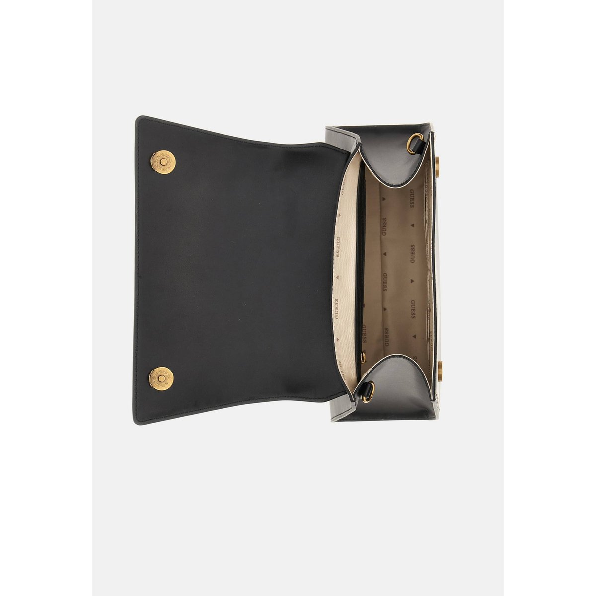 Sac À Main Stephi Anses Bambou noir, GUESS