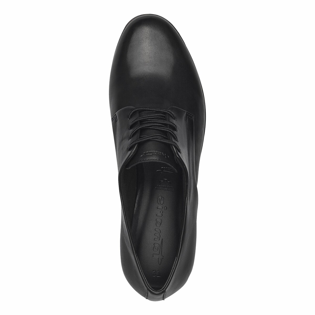 Leather Brogues black, TAMARIS