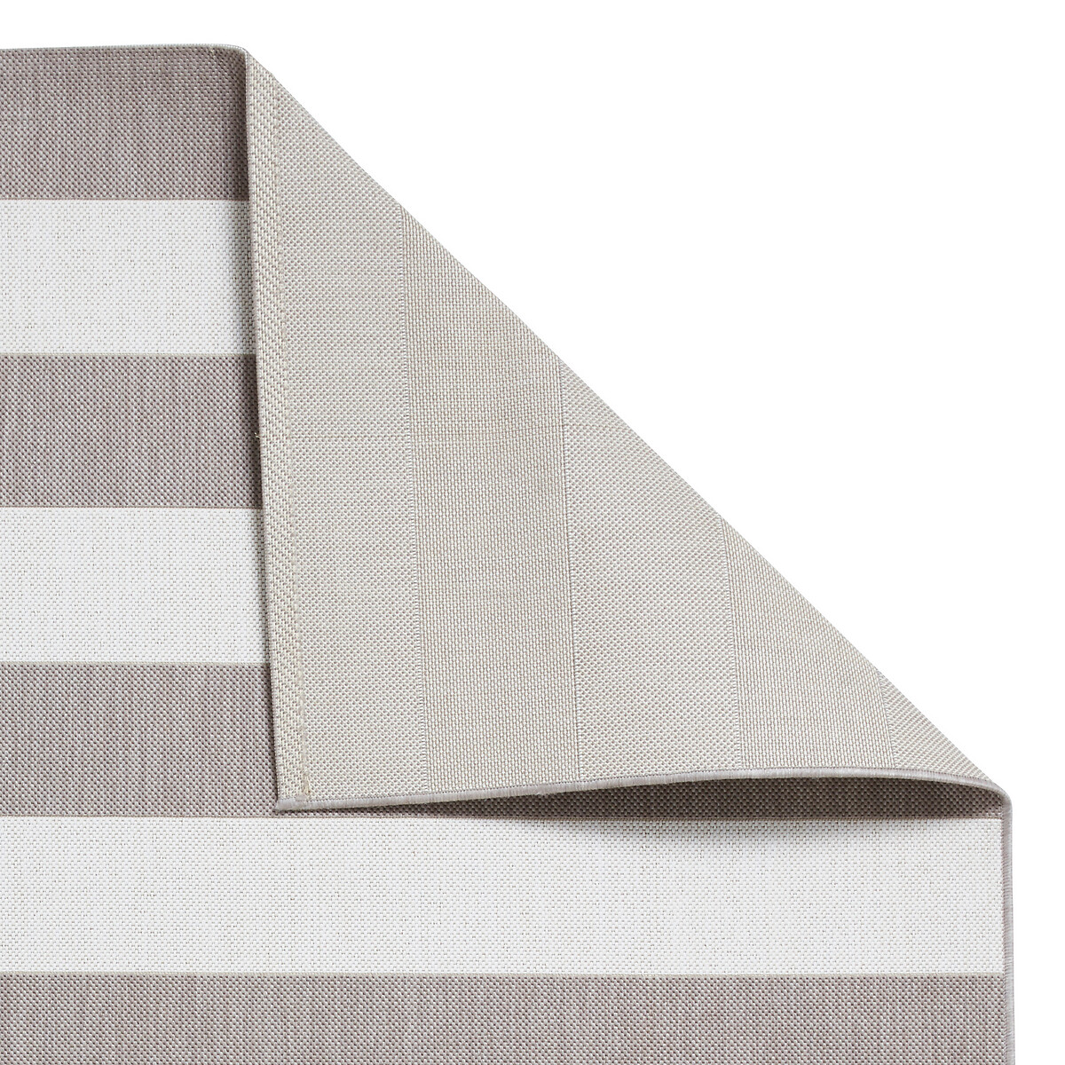 Striped Pattern Indoor/Outdoor Rug beige, SO'HOME