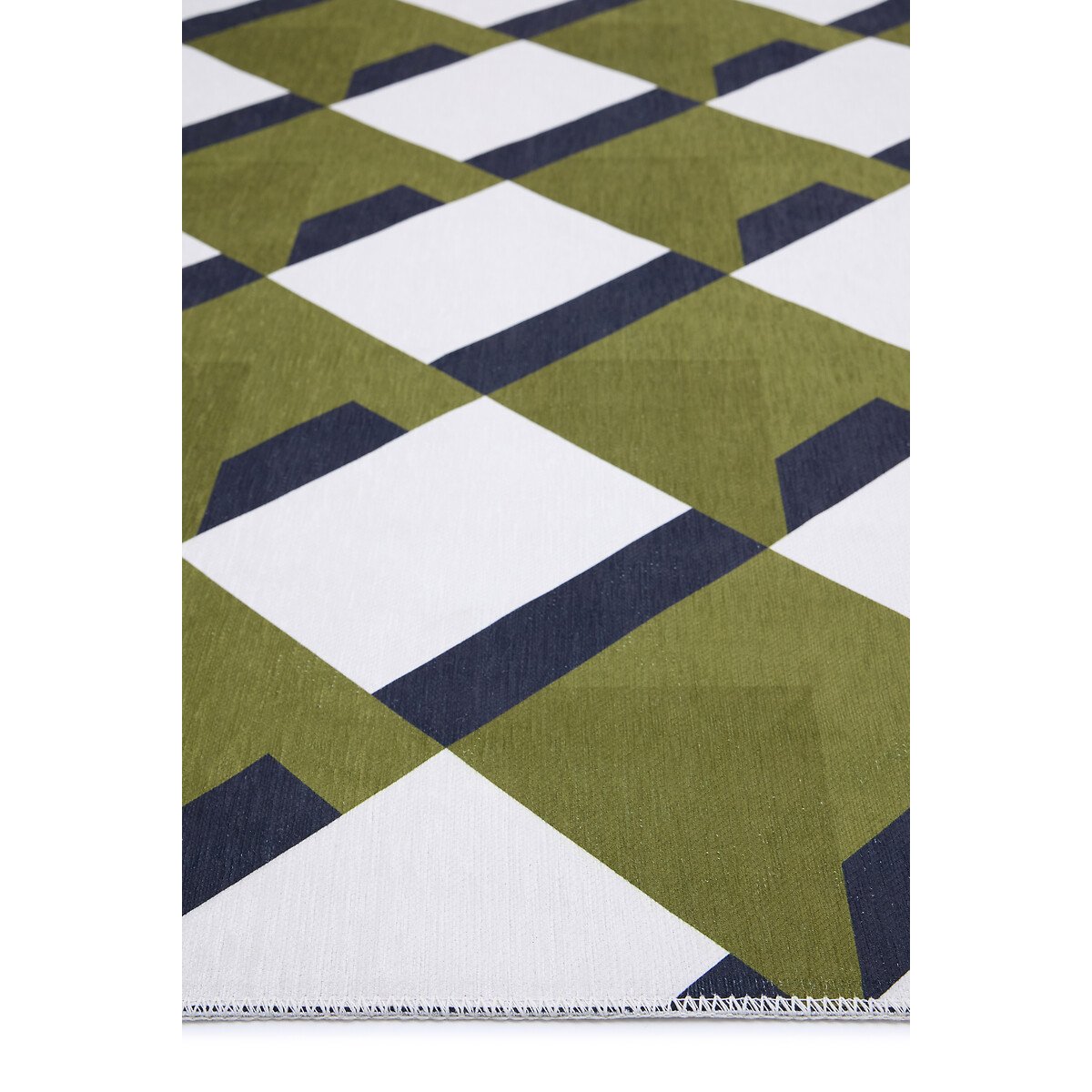 Kyoto Washable Runner Rug green, SO'HOME