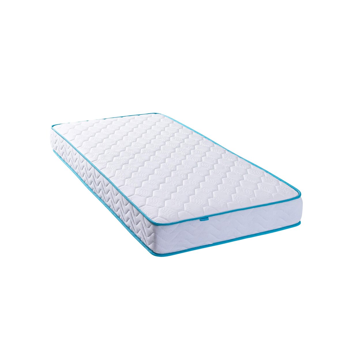 Matelas ressorts ensachés ferme, ENJOY blanc, MERINOS