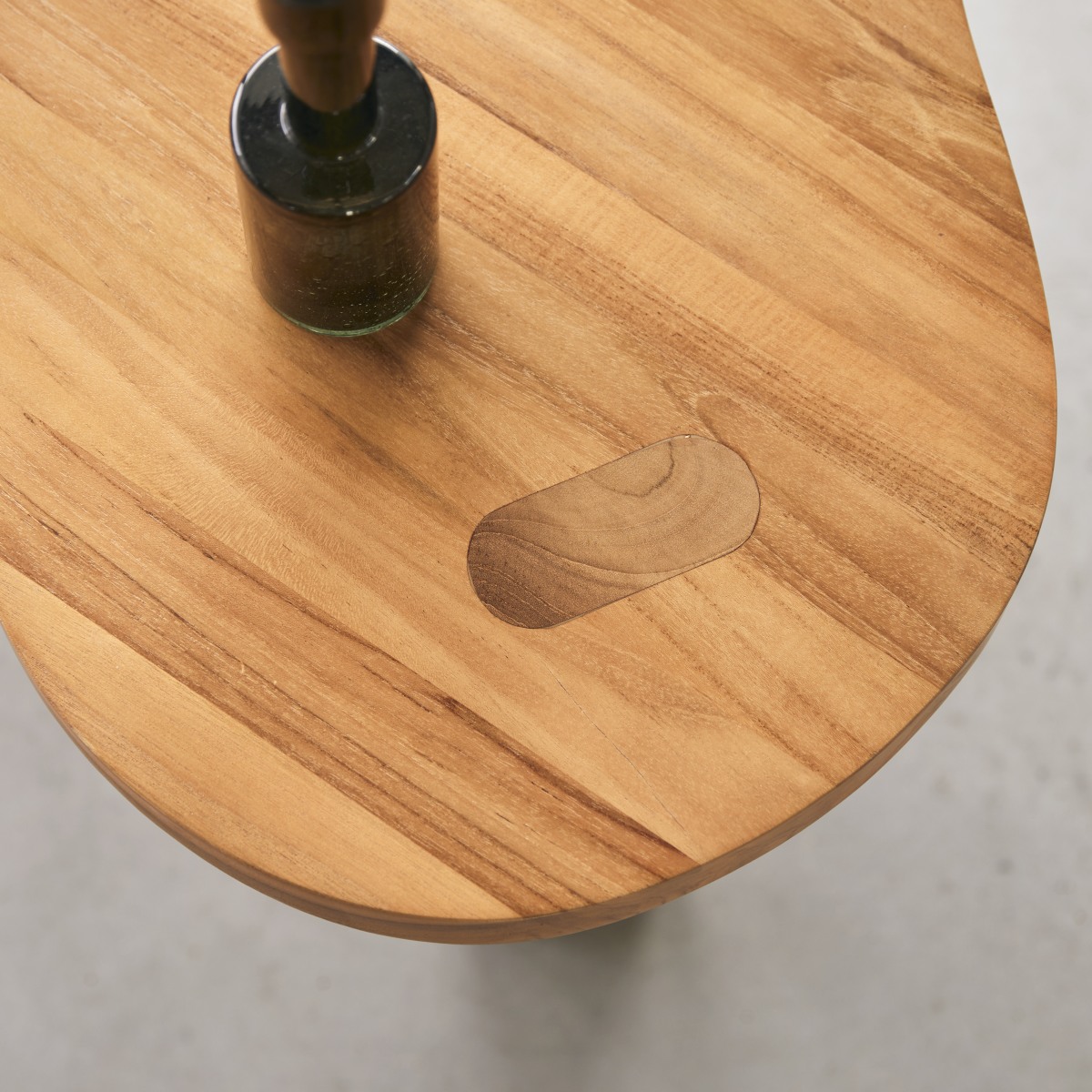 Table basse en Teck massif, LOTHAIRE naturel, TIKAMOON