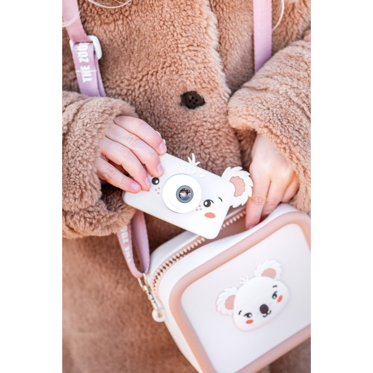 Sac en silicone Koala beige, THE ZOOFAMILY