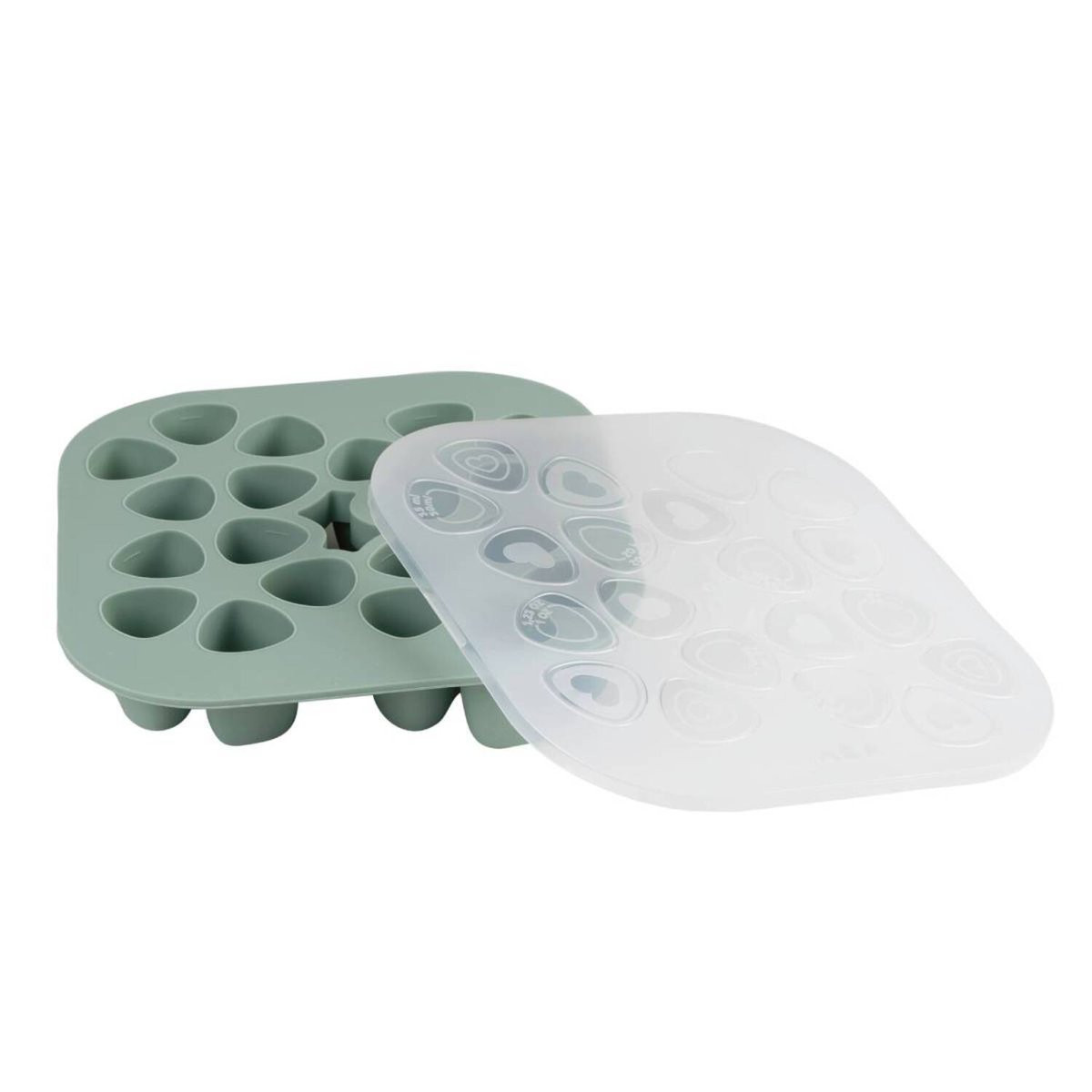 Moule mini multiportions silicone 20X35ml vert sauge, BEABA