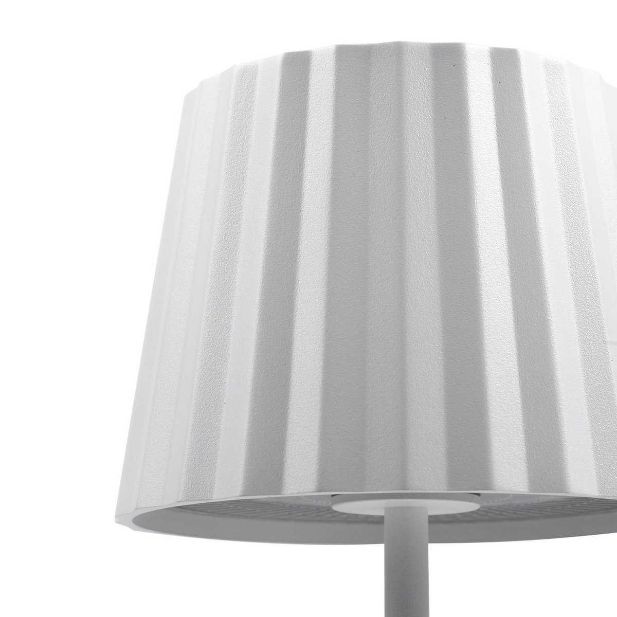 Luminaire de terrasse en aluminium moderneLED blanc mat, LINDBY