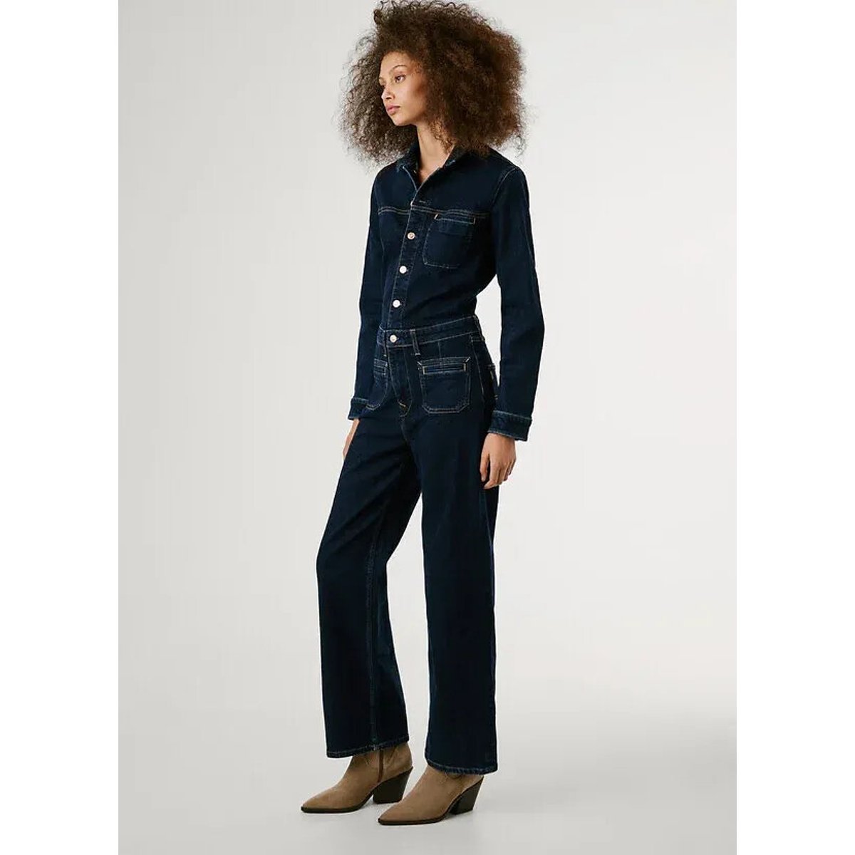 Kim Denim Boilersuit untreated denim, PEPE JEANS