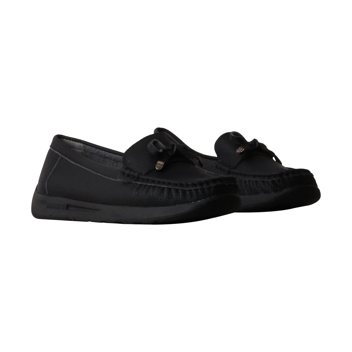 Mocassins Cuir Inia noir, ENZA NUCCI