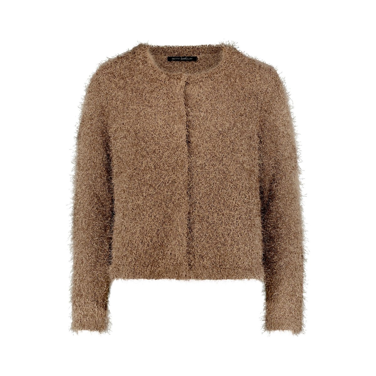 Cardigan en maille à manches longues light hazelnut, BETTY BARCLAY