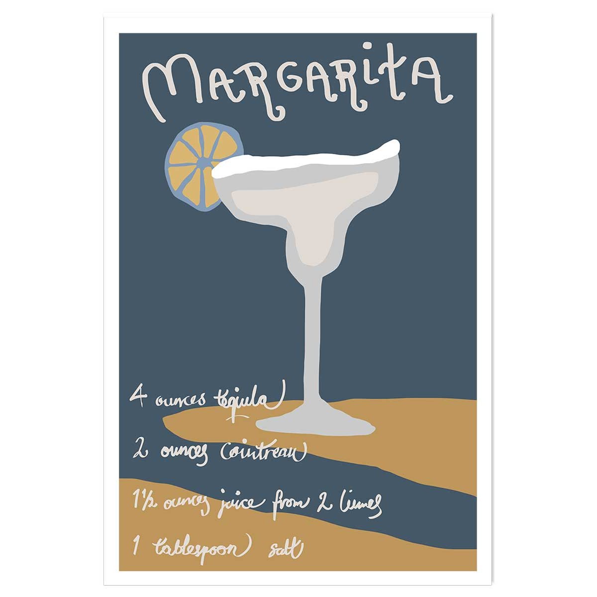 Affiche pause margarita affiche seule, HEXOA