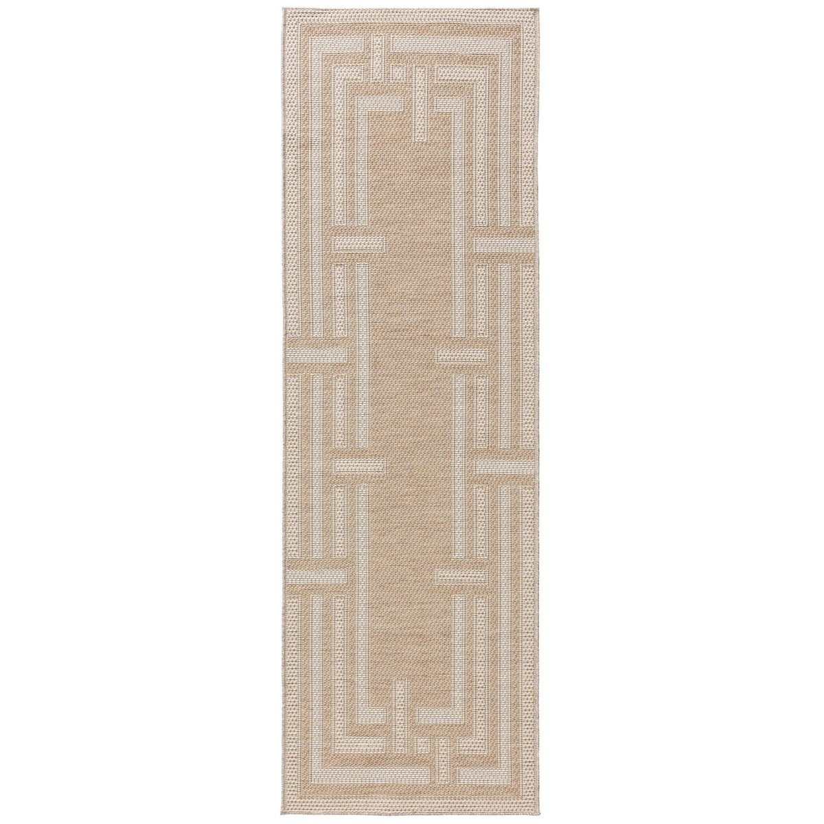 Tapis de couloir d'extérieur & intérieur BRONCO crème, BENUTA