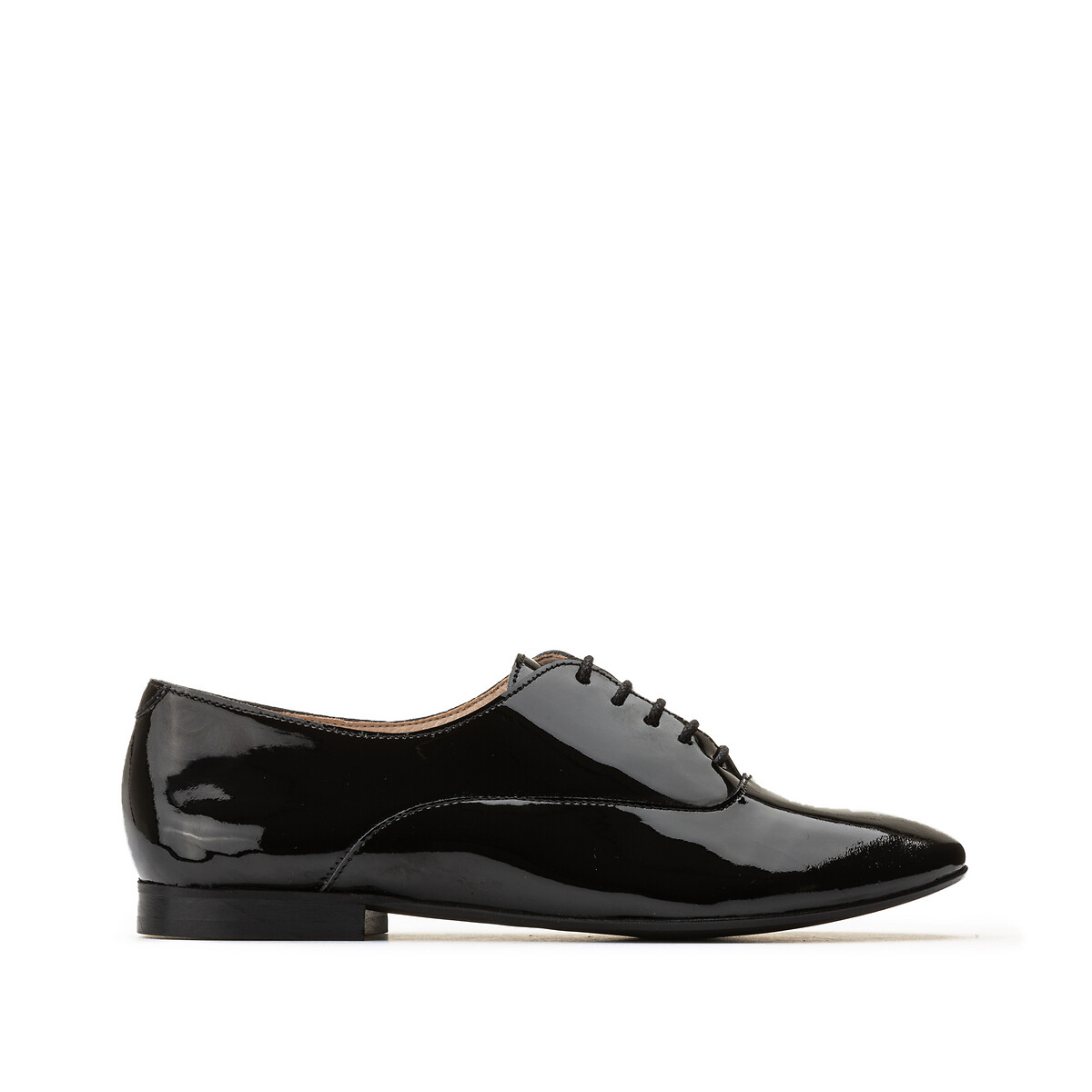 Derbies cuir Audalie noir verni, JONAK