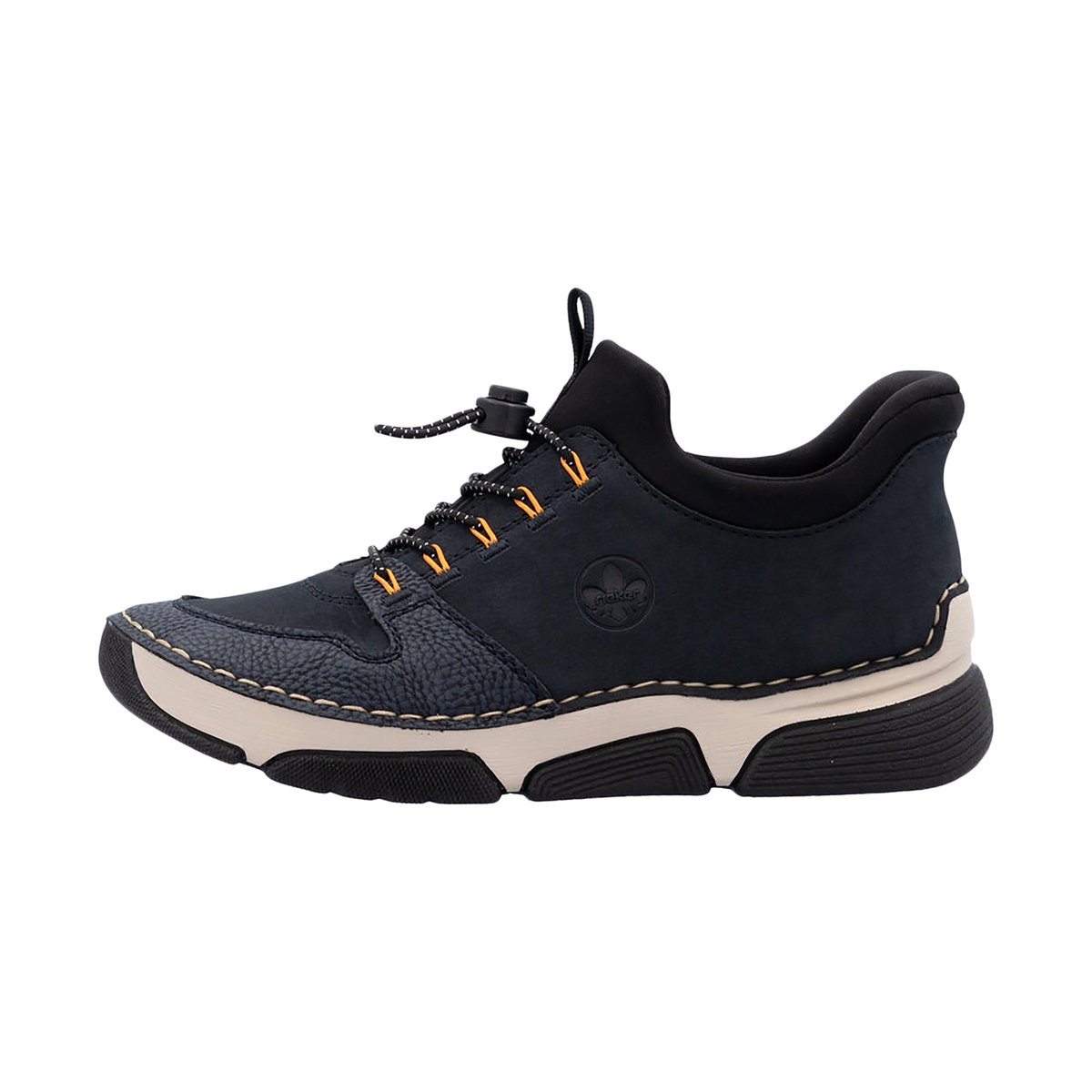 Basket Cuir Namur bleu, RIEKER