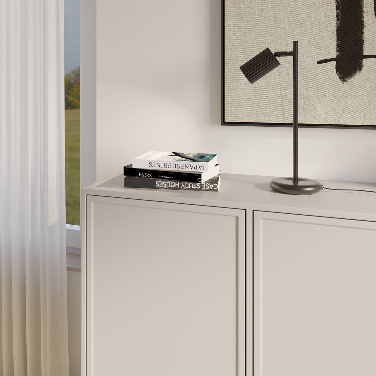 Buffet deux portes bois collection VELVETO cachemire, RECOLLECTION