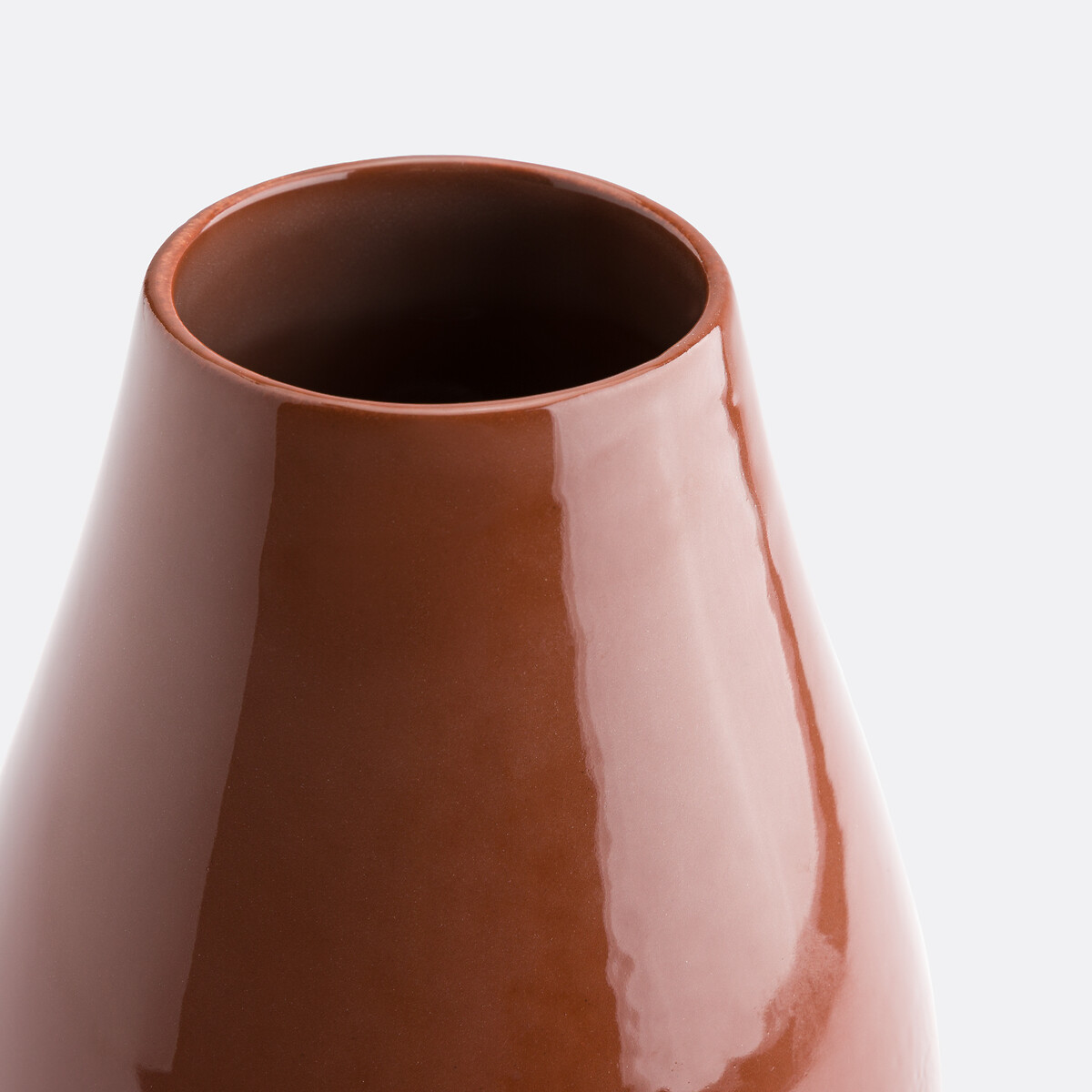Vaso in ceramica H19 cm, Pastela marrone, LA REDOUTE INTERIEURS