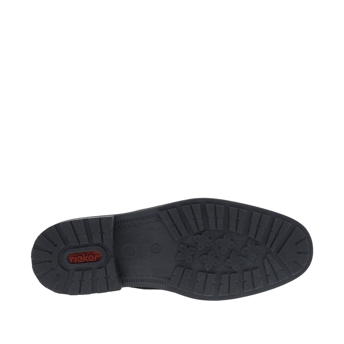 Bottines cuir nubuck bleu, RIEKER