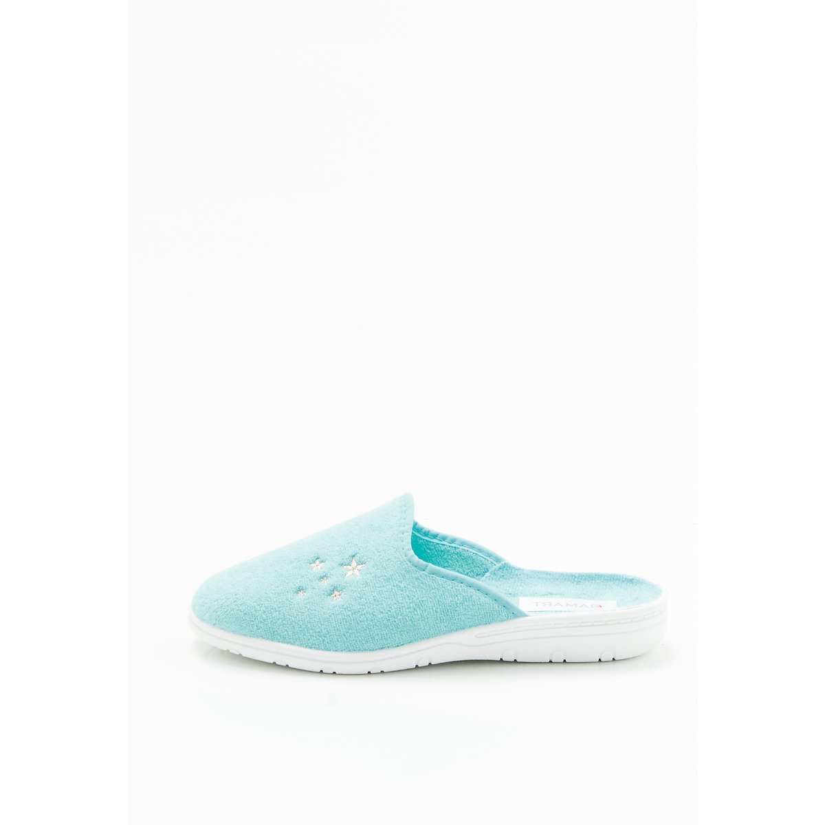 Chaussons mules bleu opaline, DAMART