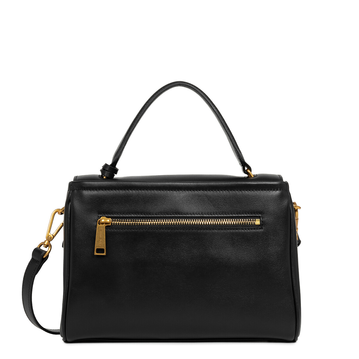 Cartable à rabat avec fermoir S DONNA GRACE noir, LANCASTER