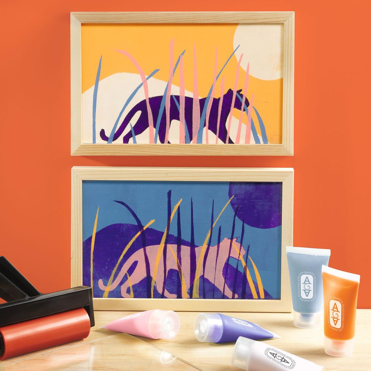 Coffret Atelier 47- impression gel couleur unique, DJECO