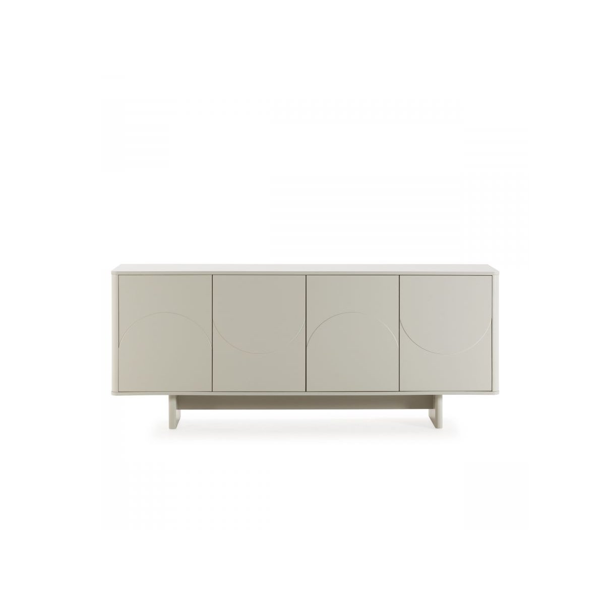 Buffet en MDF portes 180 cm, ESTEBAN beige, BOBOCHIC